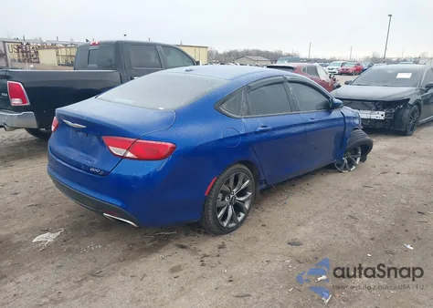 2015 Chrysler 200 S from USA, damaged, VIN 1C3CCCBB3FN684238